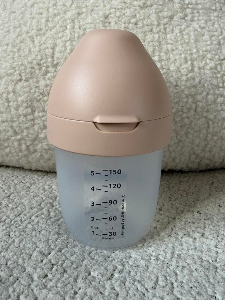 Difrax Lovi mammafeel fles nieuw!, Kinderen en Baby's, Babyvoeding en Toebehoren, Ophalen of Verzenden, Zo goed als nieuw, Overige typen