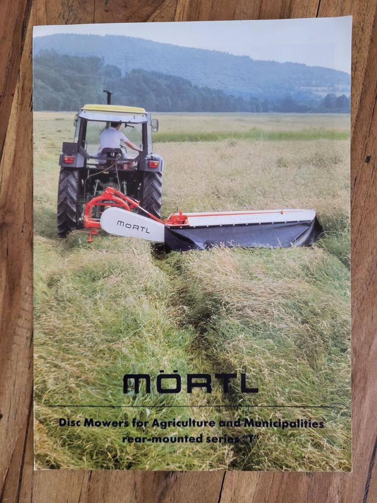 tractor folder Mörtl disc mowers, Ophalen of Verzenden, Zo goed als nieuw