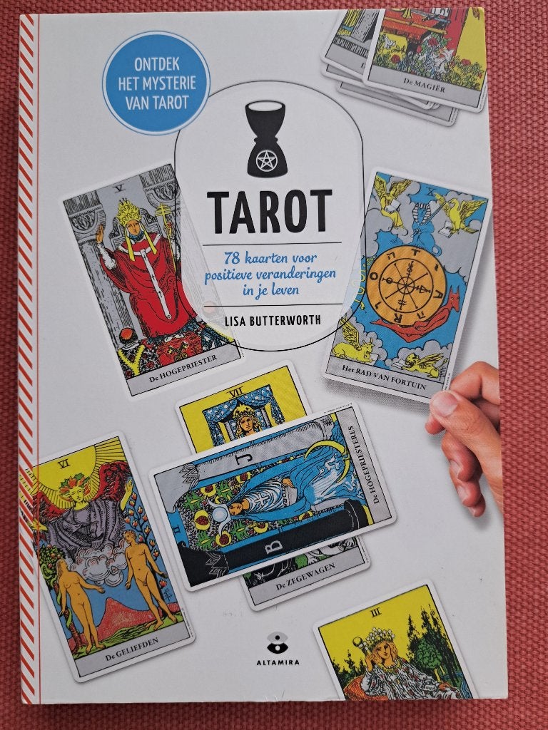Ontdek het mysterie van Tarot (Lisa Butterworth), Ophalen of Verzenden, Zo goed als nieuw, Tarot of Kaarten leggen, Overige typen