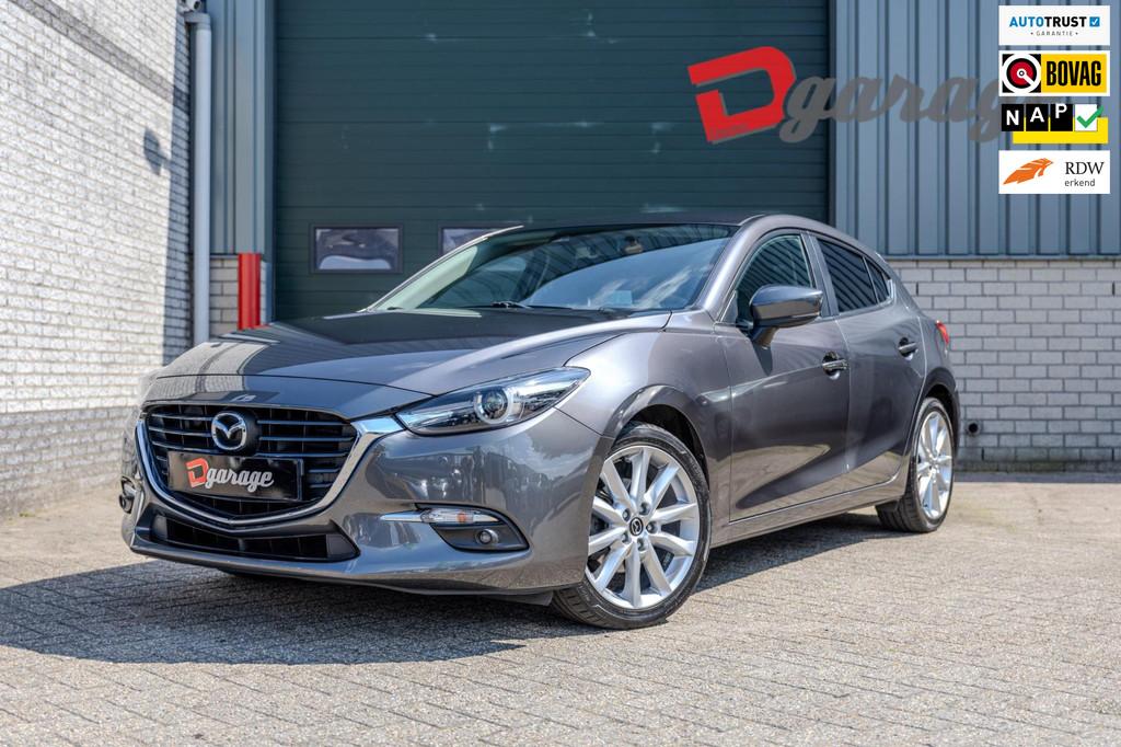 Mazda 3 2.0 SkyActiv Bose,HUD,Xenon,Zeer mooie,Achteruitrijc, Auto's, 1998 cc, Stof, Gebruikt, 4 cilinders