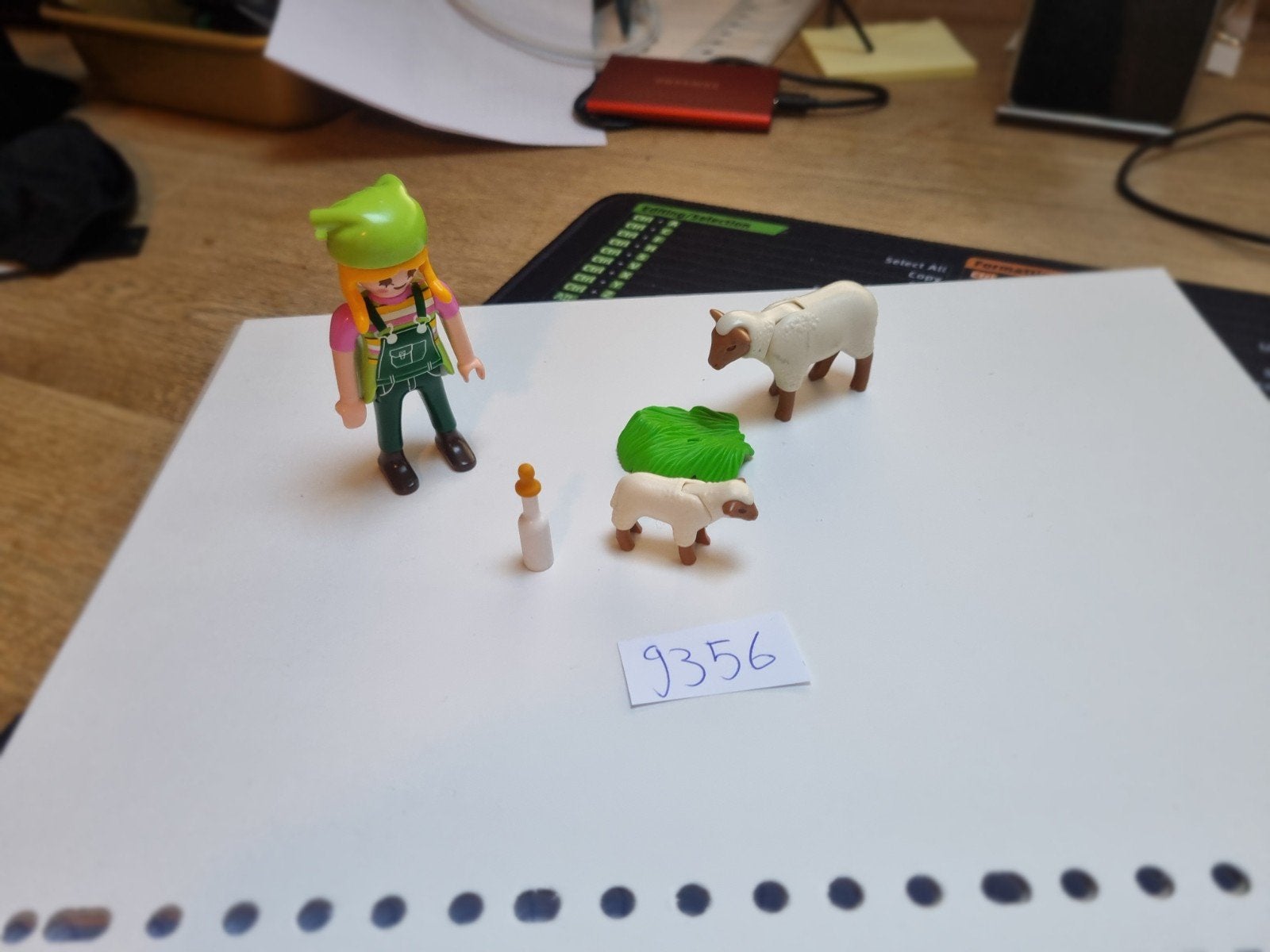 Playmobil 9356 Schaapjes met Herderin - Set 9356, Ophalen of Verzenden, Zo goed als nieuw, Jongen of Meisje