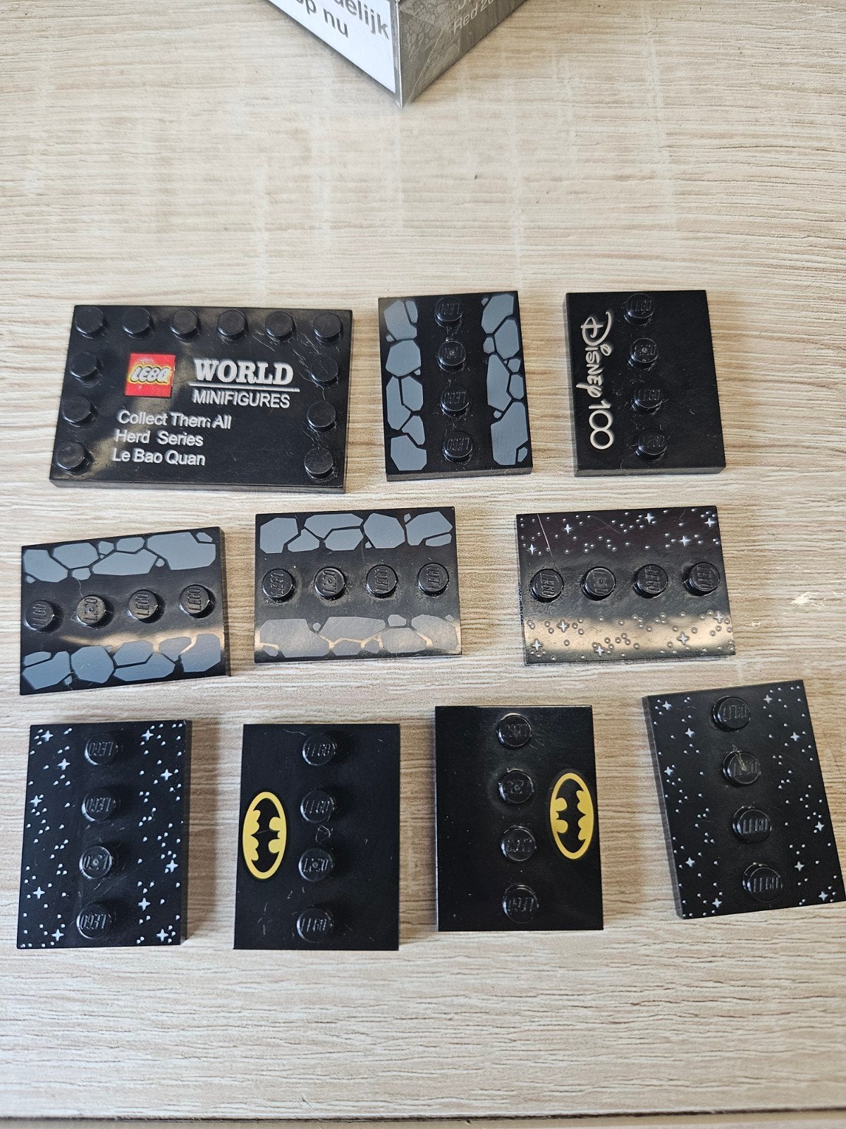 Lego Minifigure Display Plaatjes - Diverse Thema's, Verzenden, Gebruikt