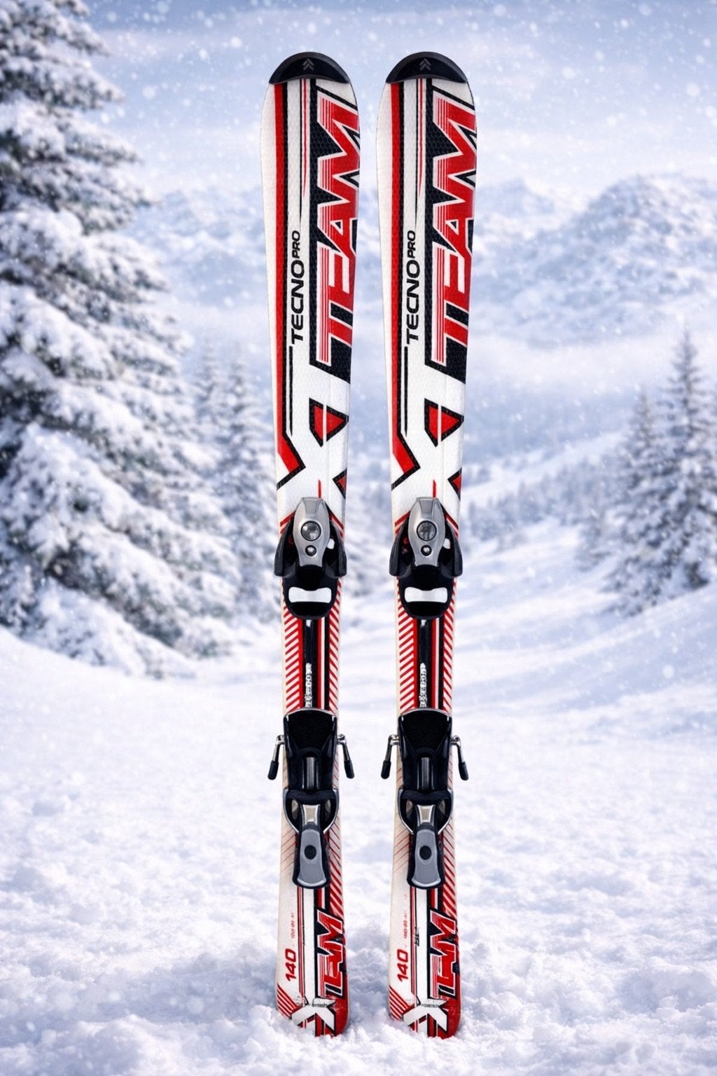 Tecno Pro Team Ski's 140 cm, 140 tot 160 cm, Zo goed als nieuw, Skiën, Ski's