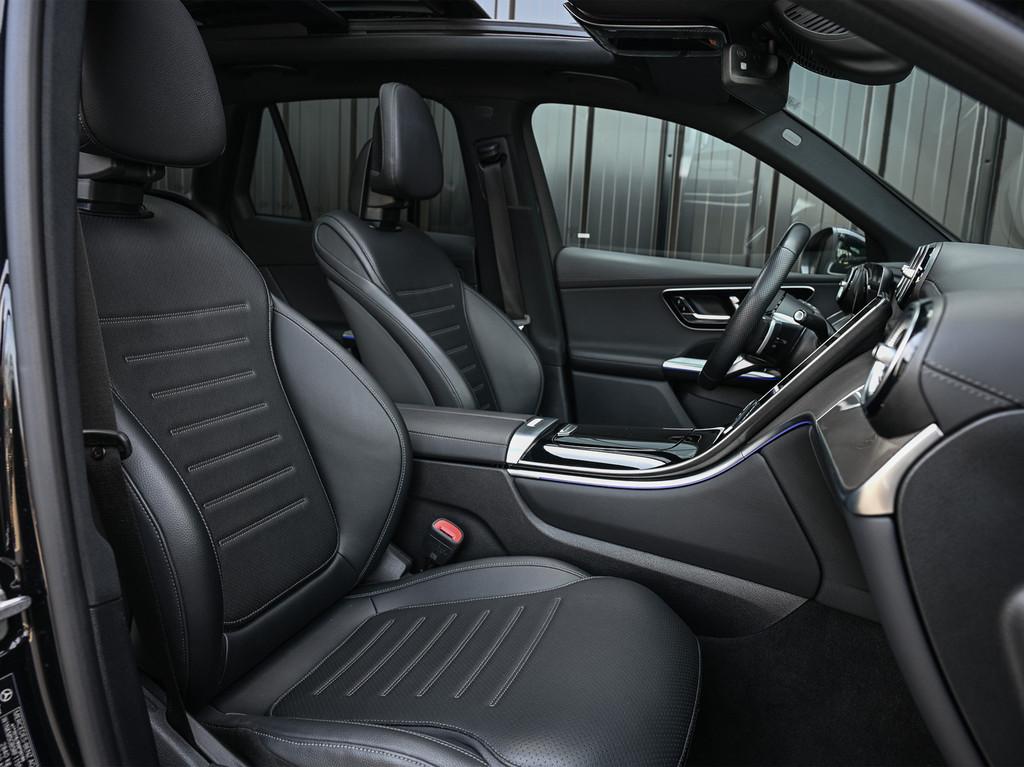 Mercedes-Benz GLC 300e 4MATIC AMG Line | Panoramadak | Burme, Automaat, Adaptive Cruise Control, Gebruikt, Zwart