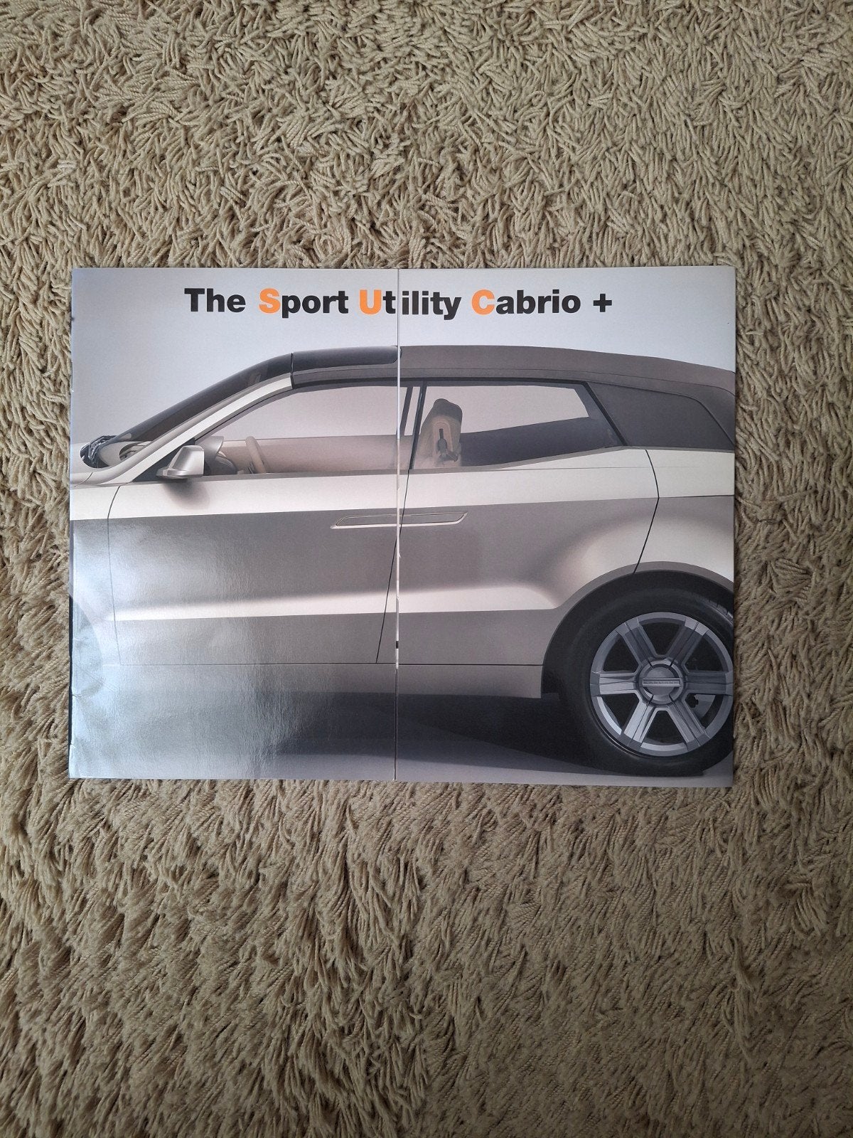 Autofolder Karmann Sport Utility Cabrio, Verzenden, Zo goed als nieuw, Algemeen