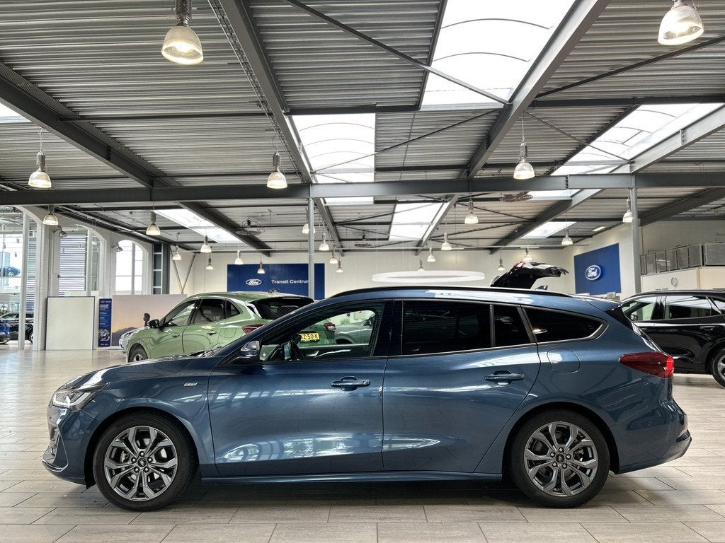 Ford FOCUS Wagon EcoBoost Hybrid 155pk ST-Line | AUTOMAAT |, Auto's, Ford, 12 maanden, Stof, Gebruikt, Blauw