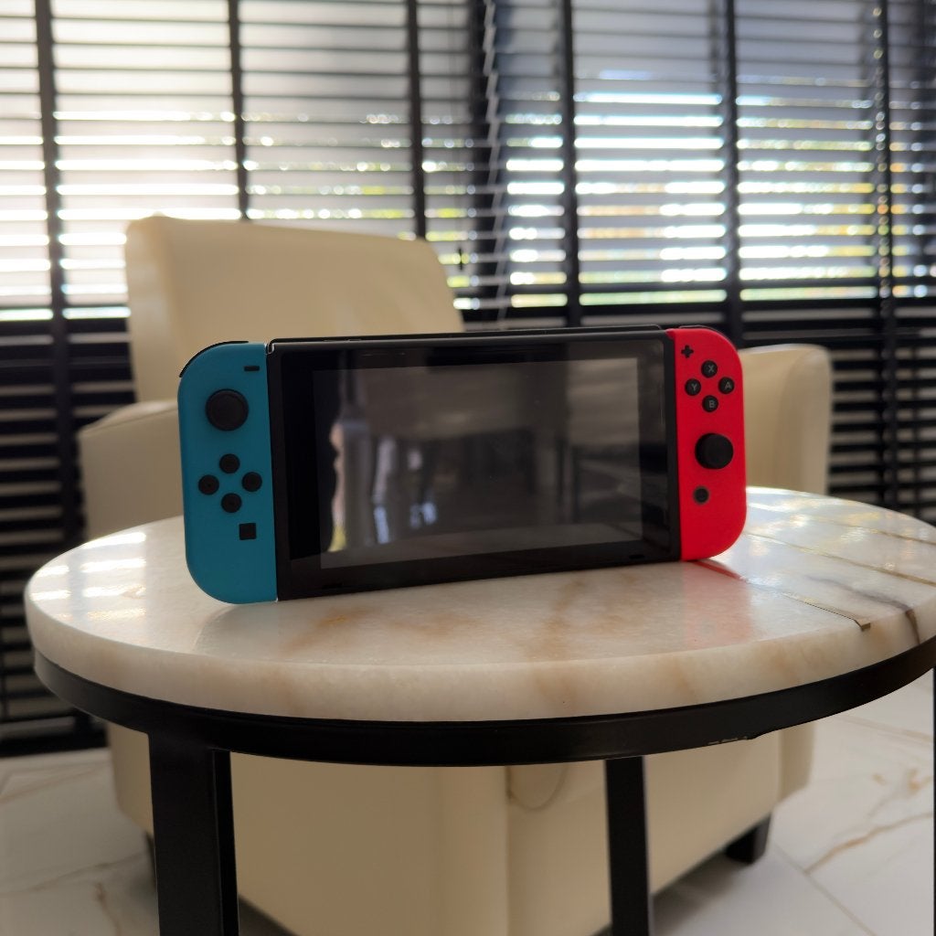 Nintendo Switch + Mario Party Superstars, Met games, Met 2 controllers, Ophalen of Verzenden, Zo goed als nieuw