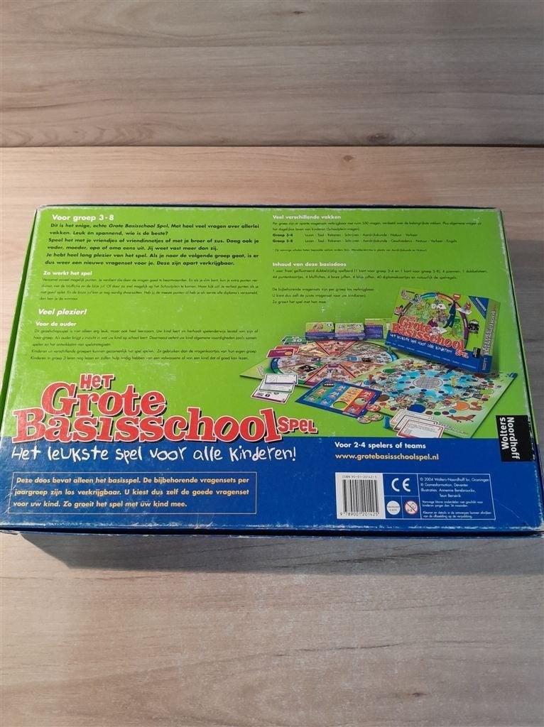 het grote basisschoolspel - s6262, Verzenden, Zo goed als nieuw