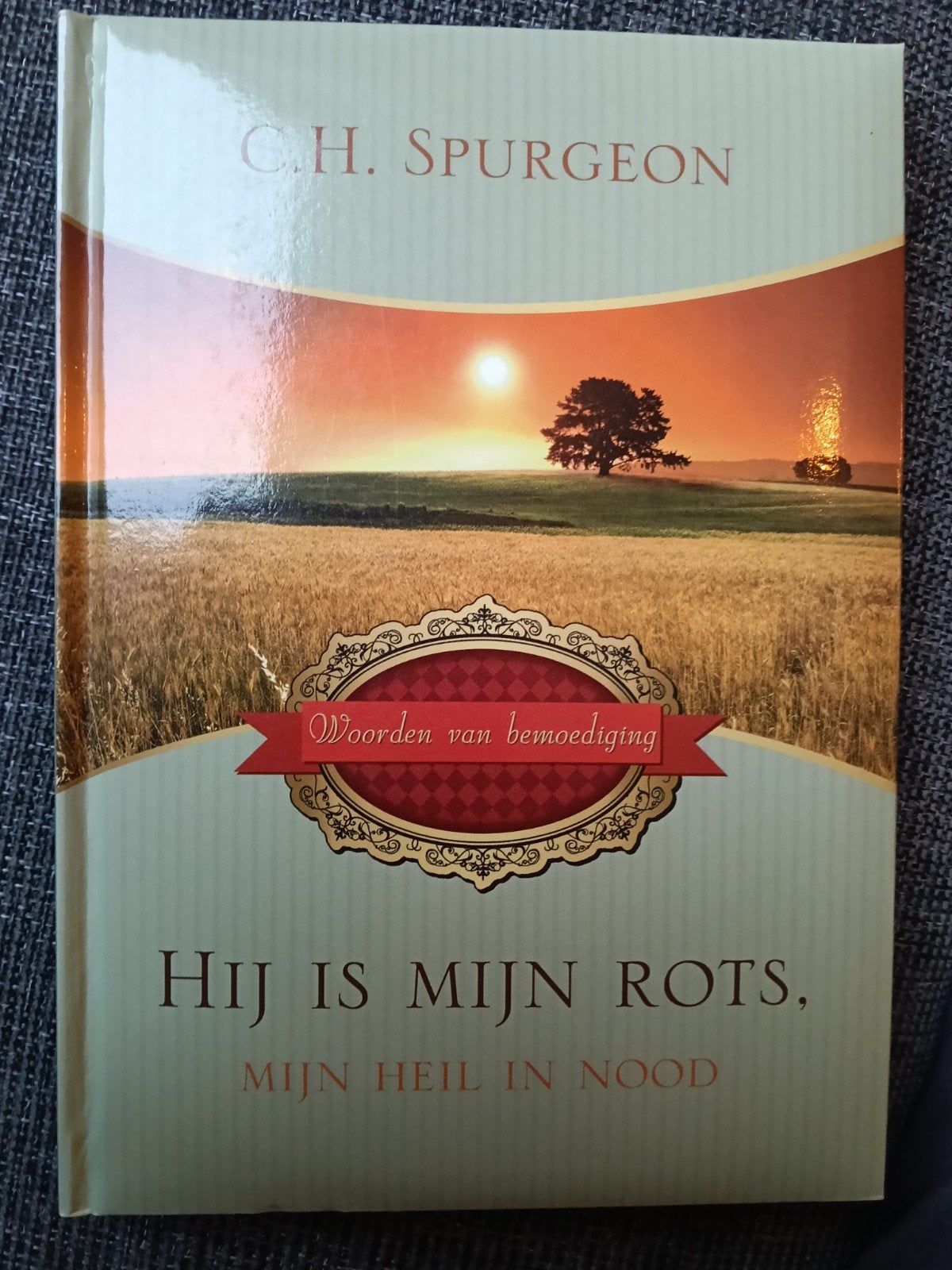 Hij is mijn Rots, mijn heil in nood - C.H. Spurgeon, Ophalen of Verzenden, Zo goed als nieuw, C.H. Spurgeon, Christendom | Protestants