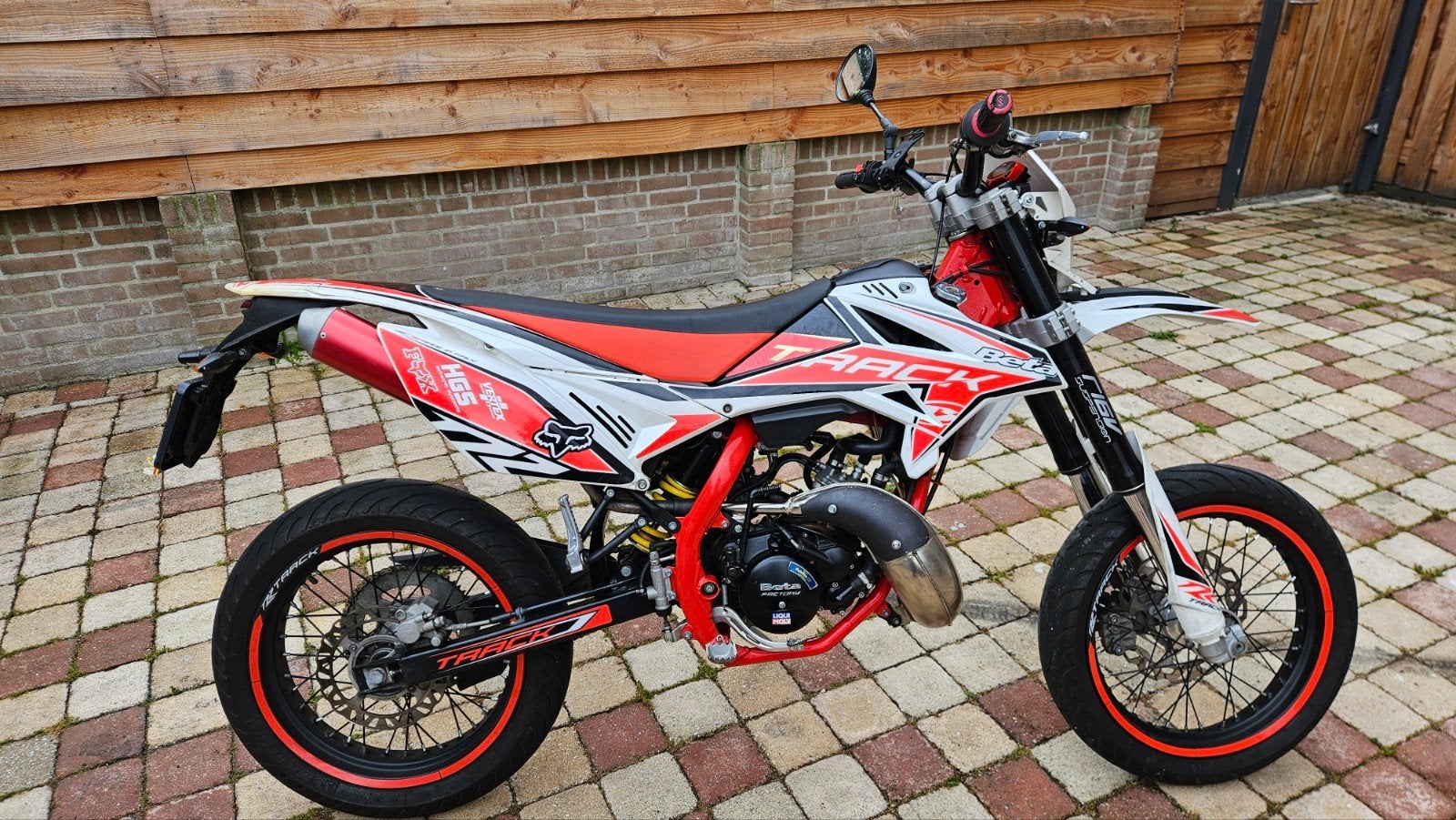 Beta 50rr track 2020, Ophalen