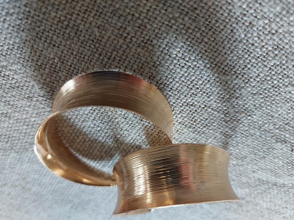 Oorbellen goudkleur, Ophalen of Verzenden, Nieuw, Goud, Overige materialen