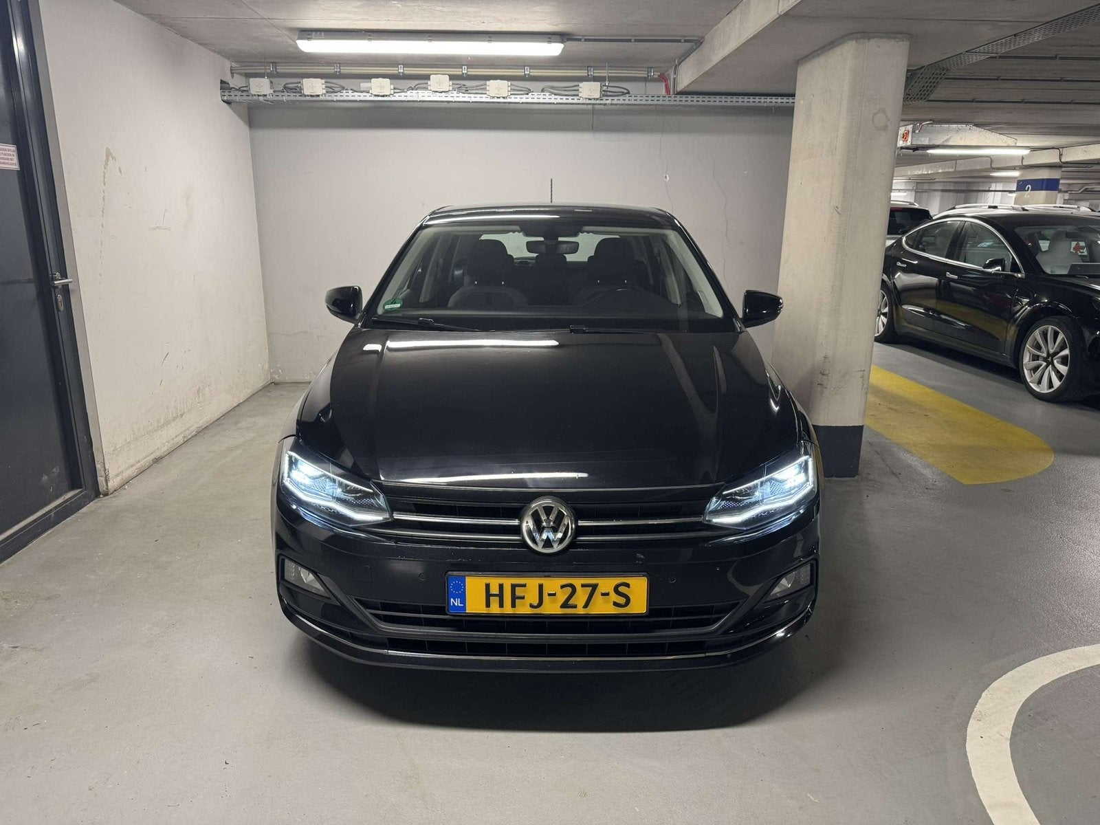 Volkswagen Polo 1.0 TSI 95pk 2020 Zwart, Auto's, Voorwielaandrijving, Stof, Euro 6, 95 pk