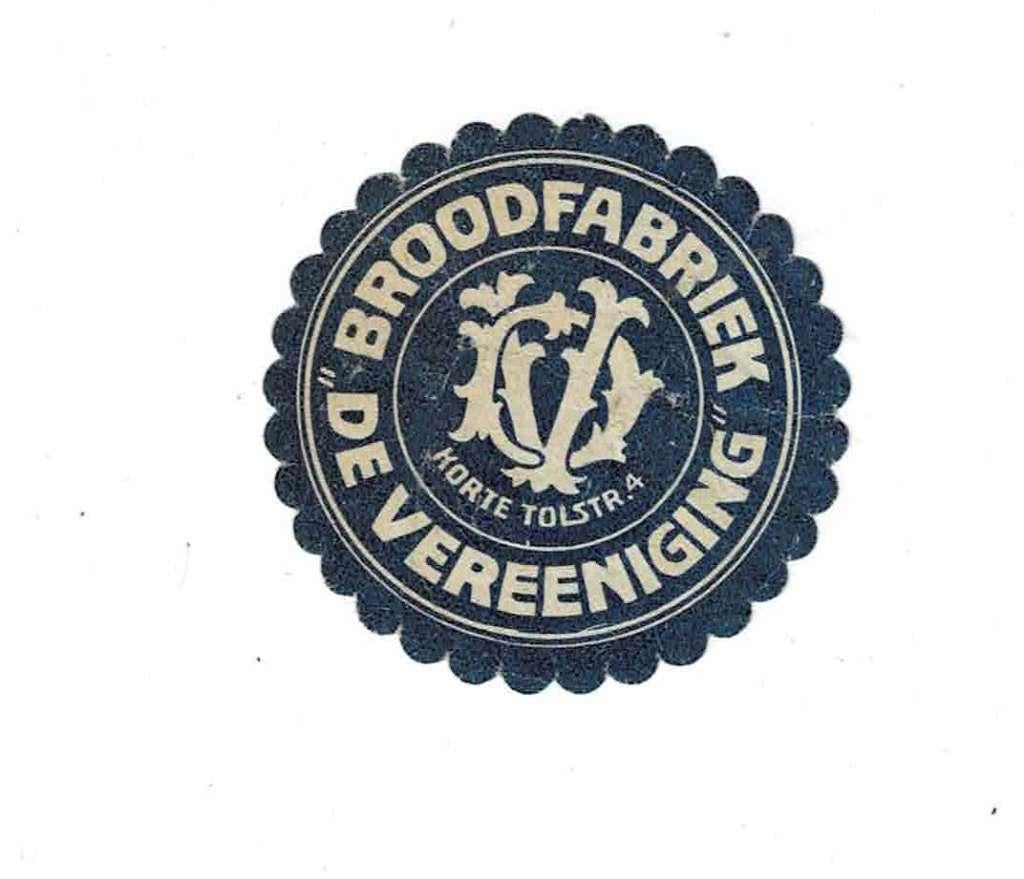 Oude sluitzegel van "DE VEREENIGING", Verzenden, Zo goed als nieuw, Overige typen