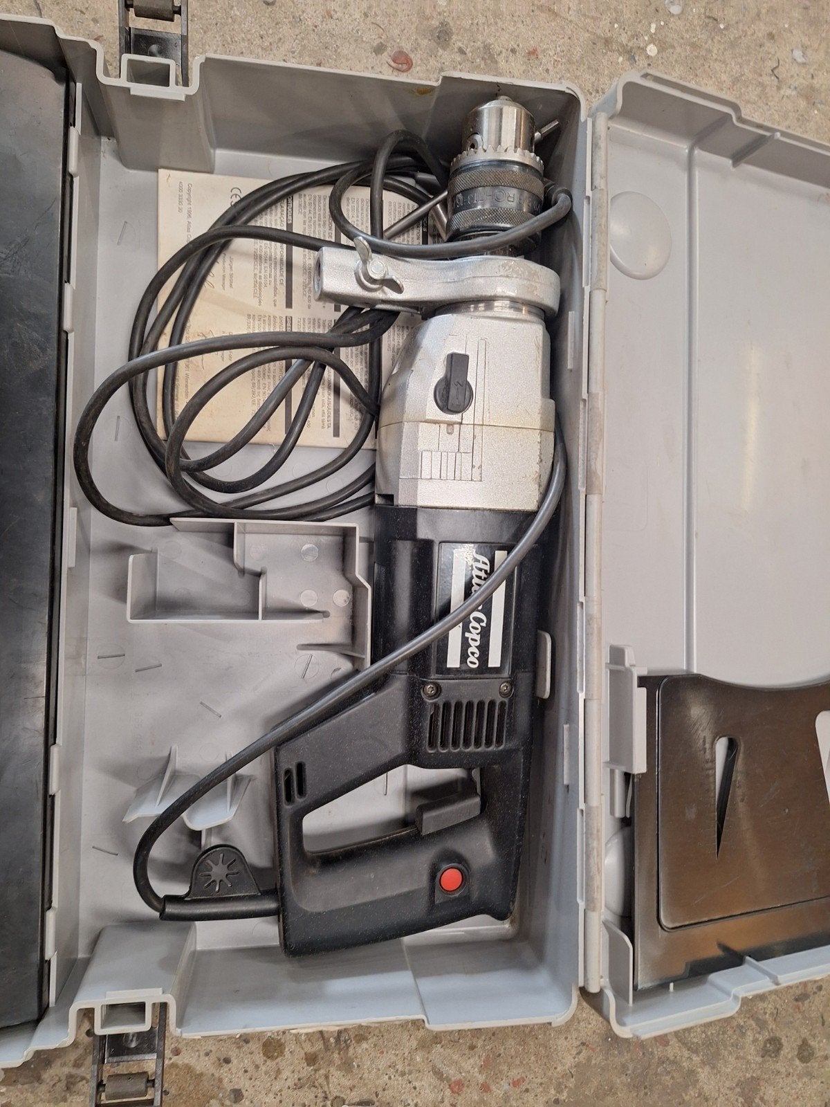 Atlas Copco PD2E 20 R Boormachine - 705W, Boormachine, Ophalen of Verzenden, Variabele snelheid, Gebruikt
