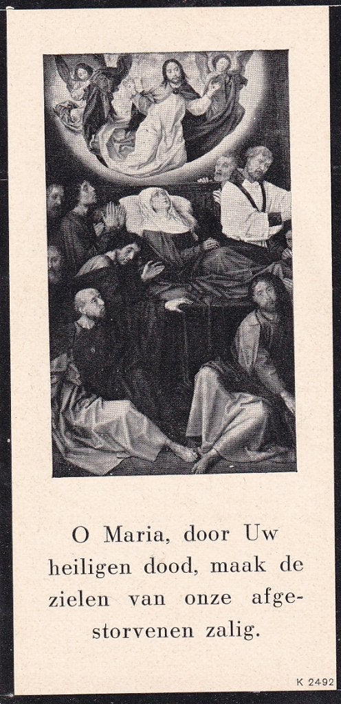 Bink Johannes 1866 Molenschot  1953, Ophalen of Verzenden, Bidprentje