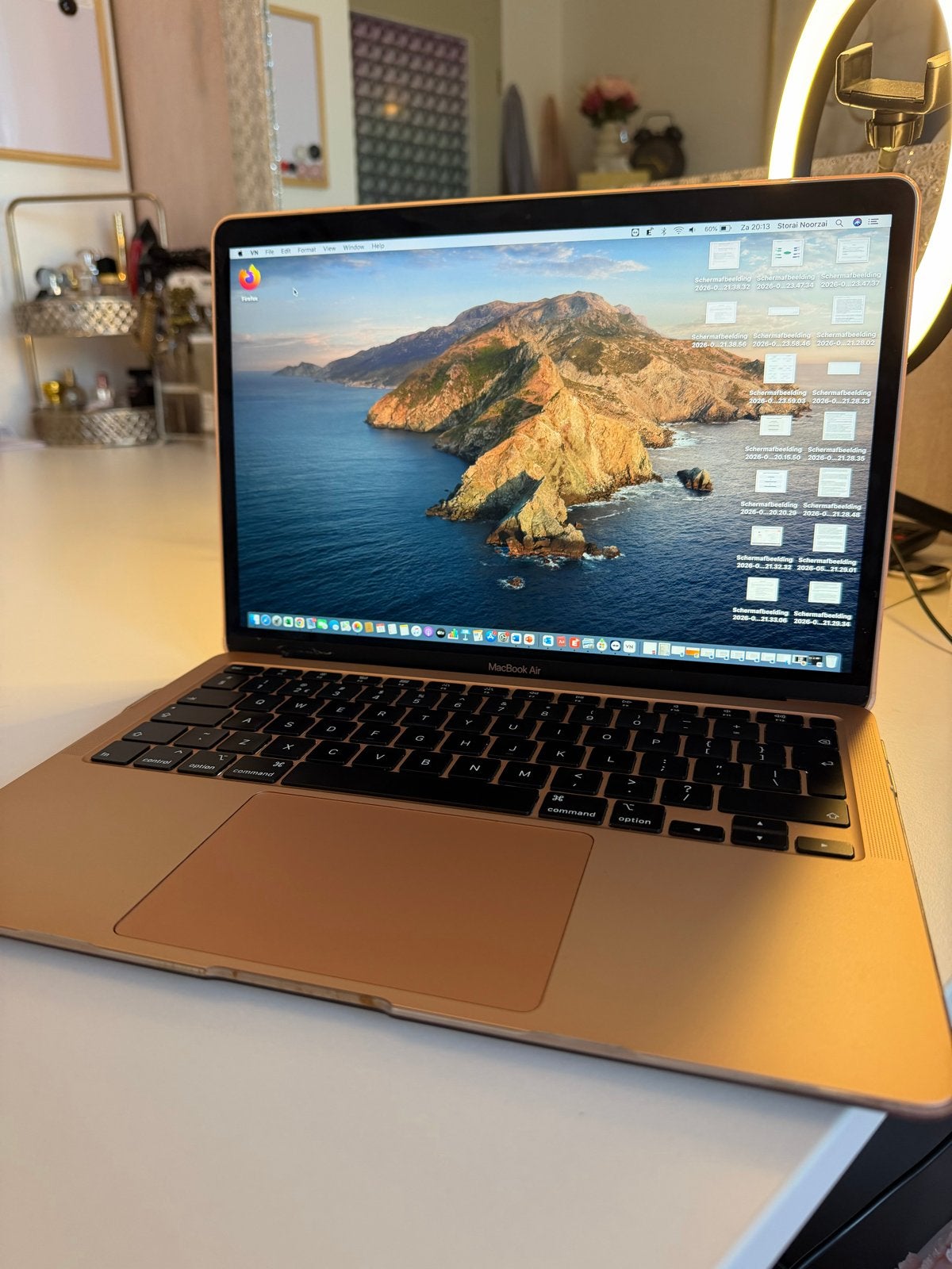 MacBook Air (Retina, 13-inch, 2020), Ophalen, Gebruikt, 256 GB, Qwerty