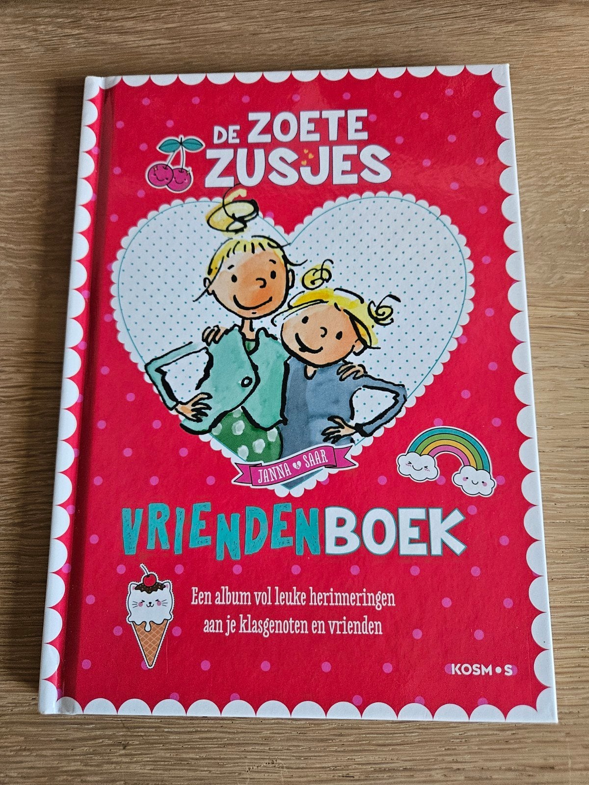 De Zoete Zusjes vriendenboek NIEUW, Ophalen of Verzenden, Nieuw