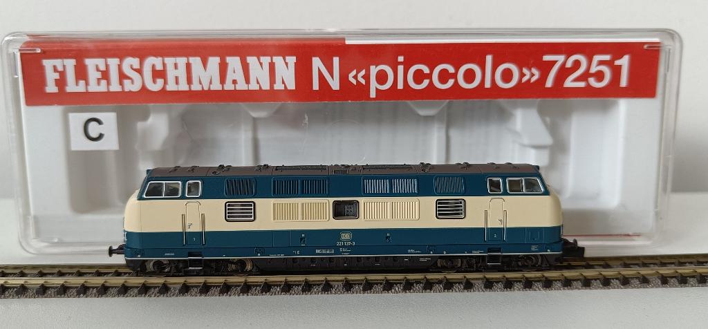 Fleischmann 7251 BR 221 (NEM-stekker), Fleischmann, Ophalen of Verzenden, Zo goed als nieuw, Gelijkstroom