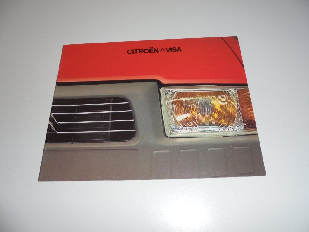 brochure Citroen Visa  1979, Boeken, Ophalen of Verzenden, Zo goed als nieuw, Citroën