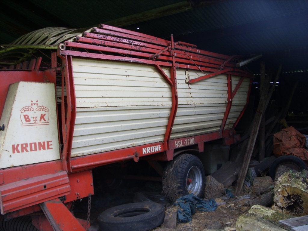 opraapwagen/ladewagen  hooiwagen  krone 2700 hls, Ophalen, Vee