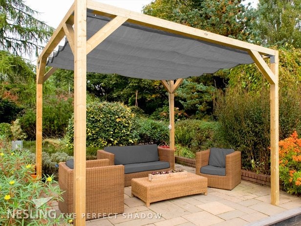 Harmonica Schaduwdoek, Tuin en Terras, Ophalen of Verzenden, Nieuw