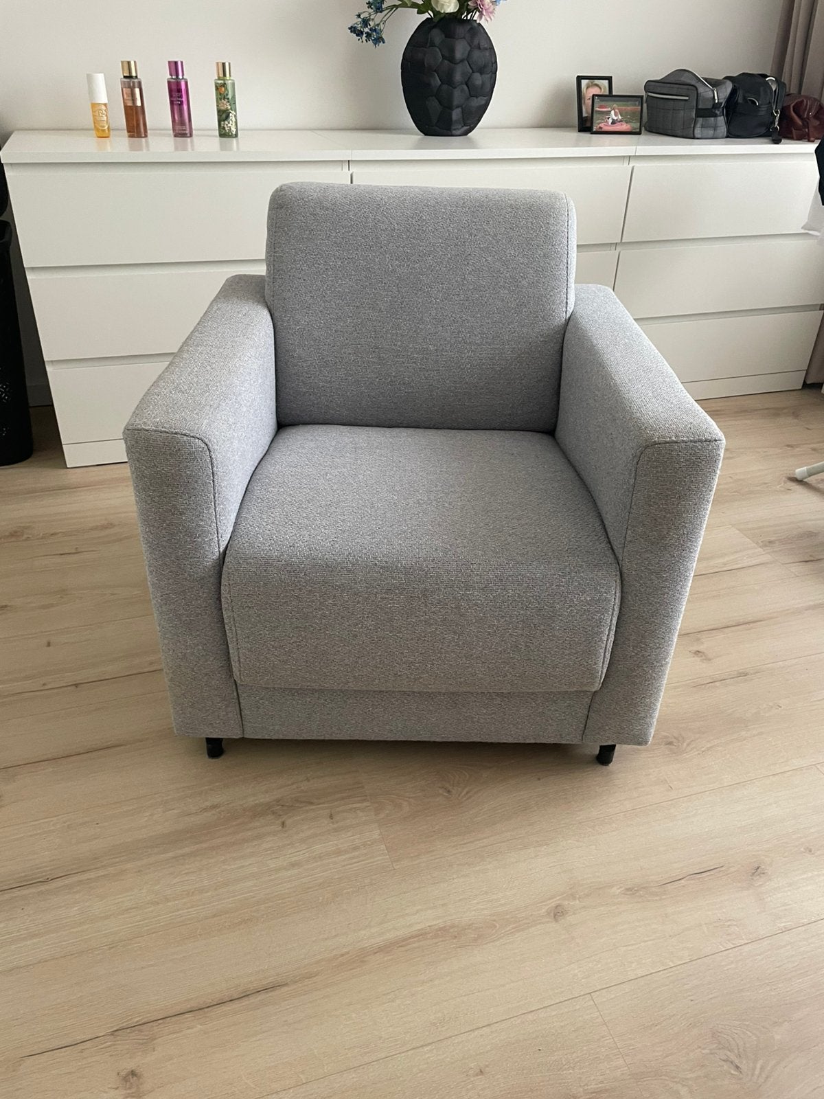 Leuke fauteuil gratis, Eenpersoons, 75 tot 100 cm, Ophalen of Verzenden, Zo goed als nieuw
