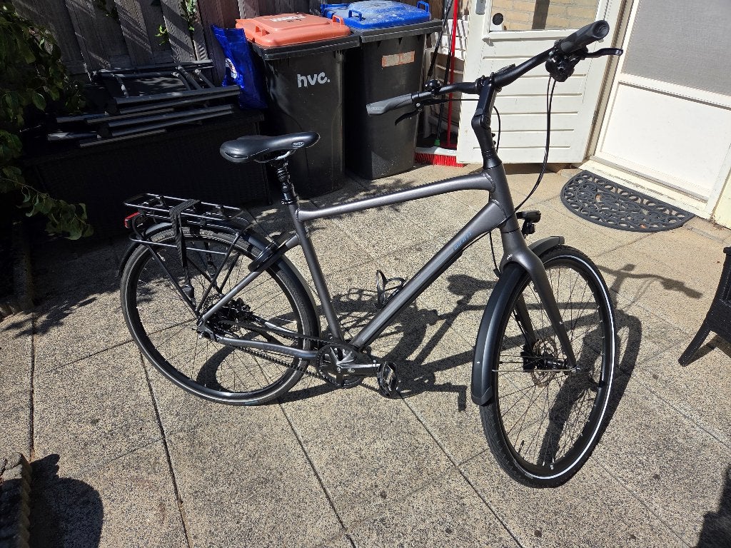 Giant AnyTour CS 1 – maat L (55 cm) – Metallic Black, Ophalen, Gebruikt, Versnellingen, Giant