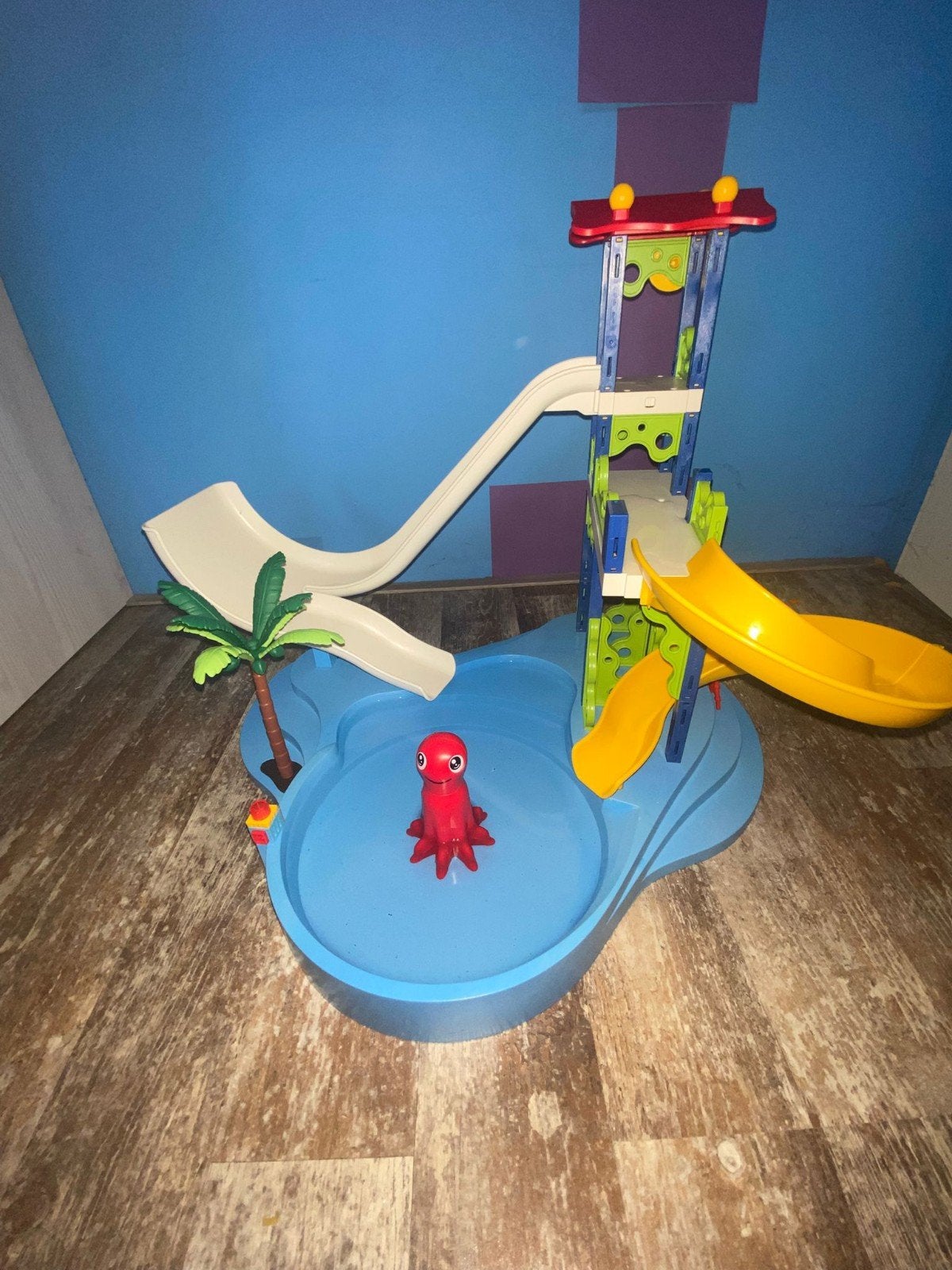 Playmobil Waterpark met Glijbanen en Figuren, Ophalen of Verzenden, Gebruikt, Complete set
