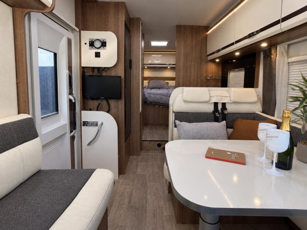 Dethleffs Trend T 7057 DBM, Automaat, Fiat, Bedrijf, Diesel
