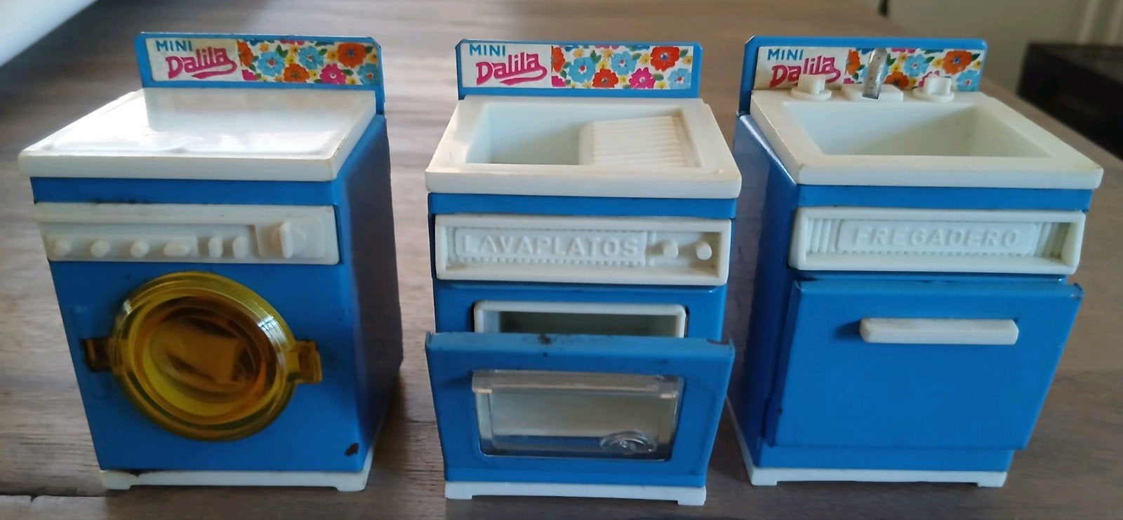 Vintage Mini Dalila Poppenhuis Keuken Set - Jaren '70, Ophalen of Verzenden