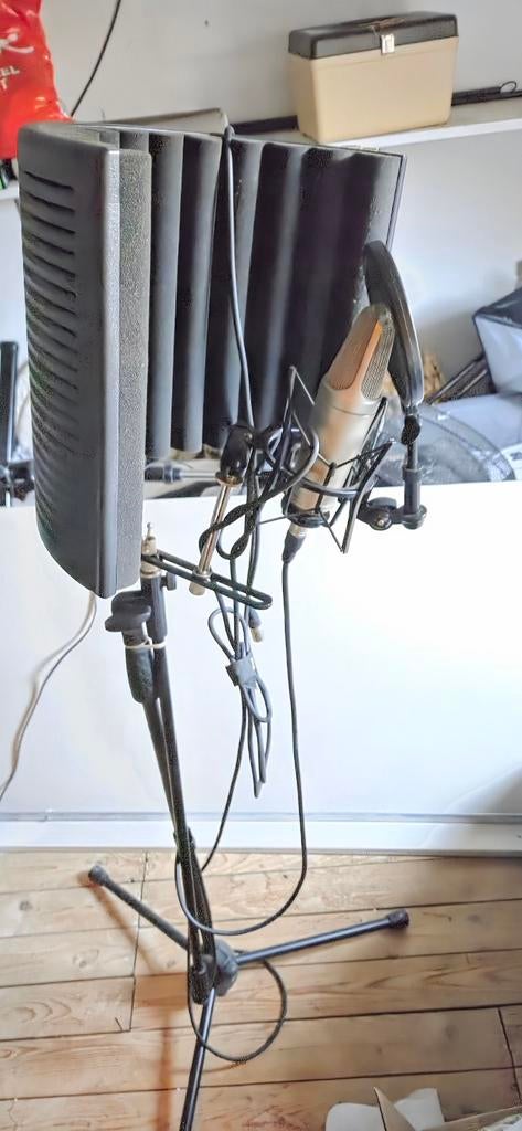 Complete Studio Set: Røde NT2-A Microfoon + sE Reflexion Fil, Muziek en Instrumenten, Microfoons, Ophalen, Zo goed als nieuw, Studiomicrofoon
