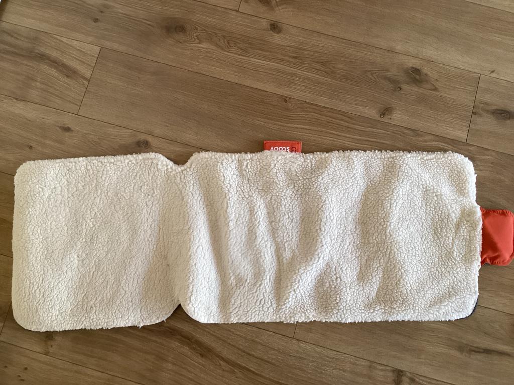 Stoov schapenvacht big hug, voor in stoel, Ophalen of Verzenden, Gebruikt, Wit, Overige vormen