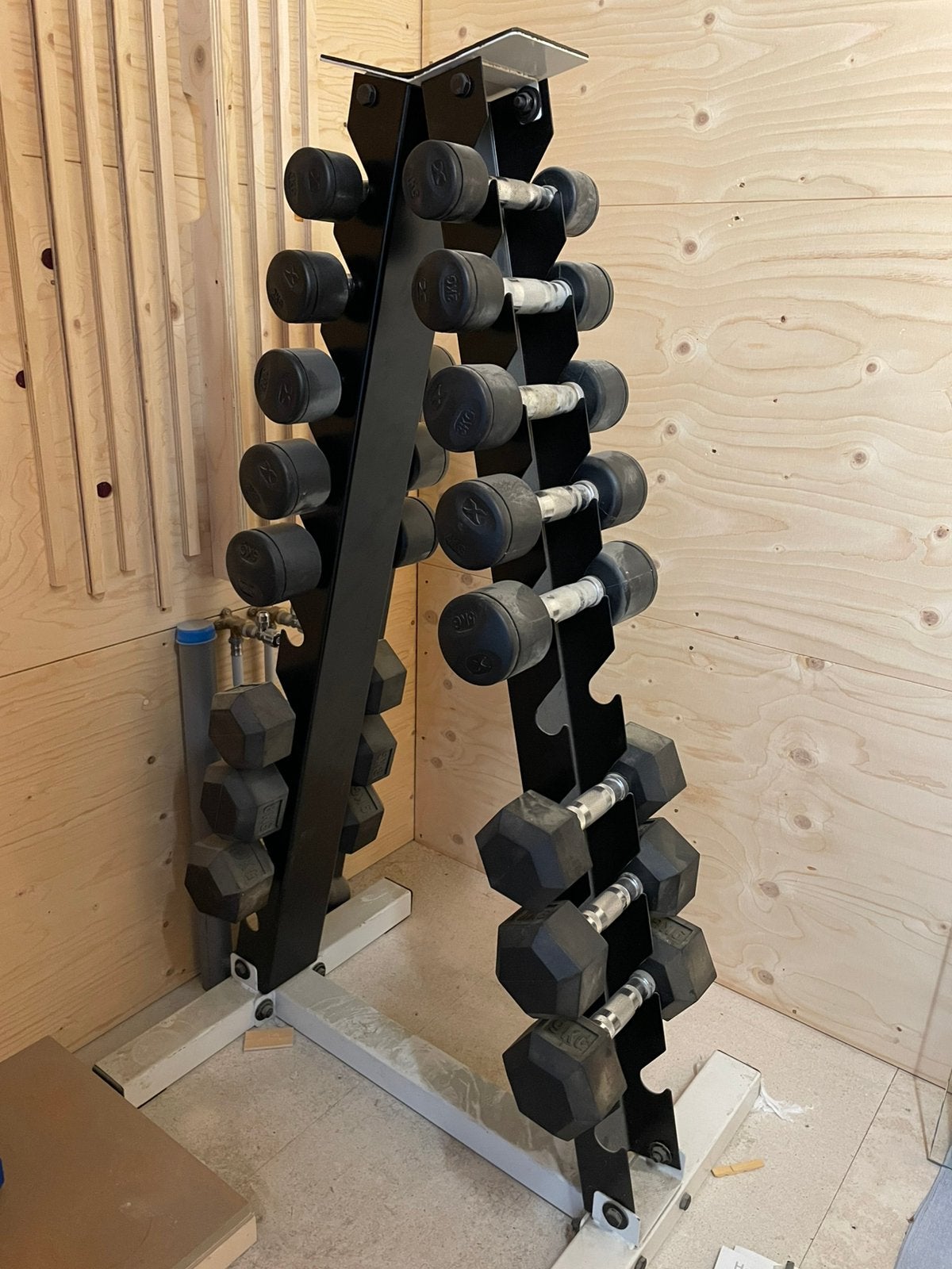 Dumbell rek, Sport en Fitness, Ophalen, Zo goed als nieuw, Dumbbell