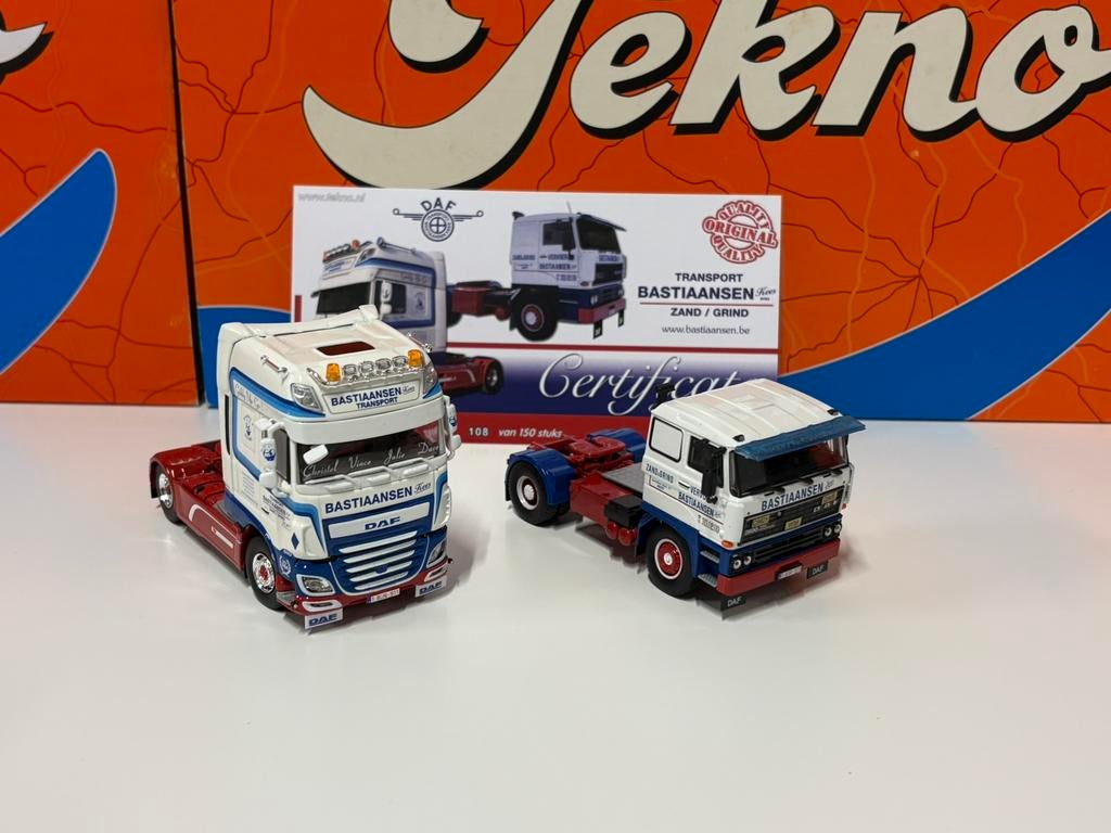 Tekno Bastiaansen set, Ophalen of Verzenden, Zo goed als nieuw, Bus of Vrachtwagen, Tekno