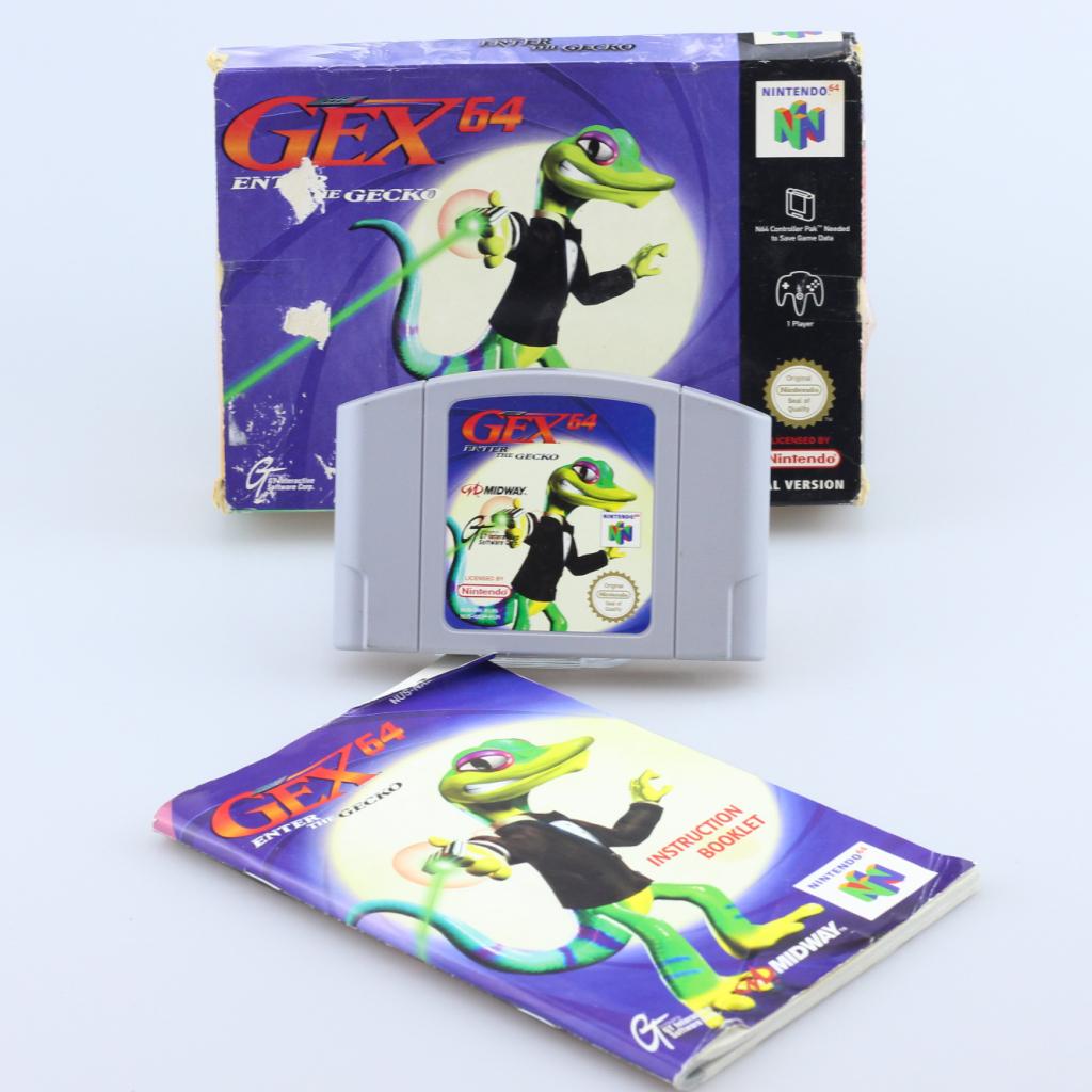 Nintendo 64 Game: Gex 64