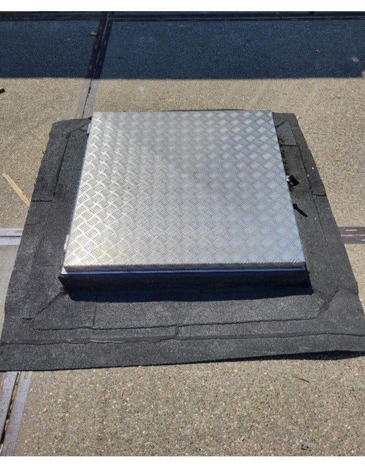 Dakluik, daktoegang, daktoetreding, dakentree, aluminium, Ophalen, 160 cm of meer, 160 cm of meer