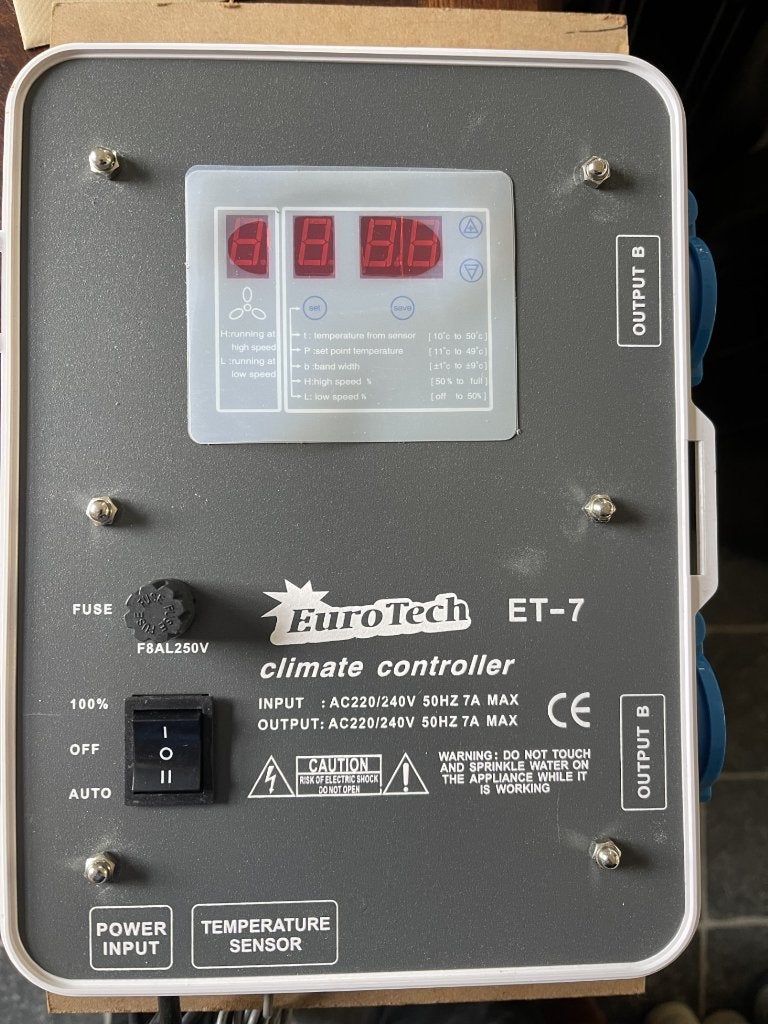 Climate controller, Ophalen of Verzenden, Nieuw, Kweeklamp