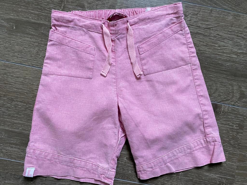 Meisjes korte broek roze maat 86 van H&M, Kinderen en Baby's, Babykleding | Maat 86, Gebruikt, Broekje, Meisje, H&M