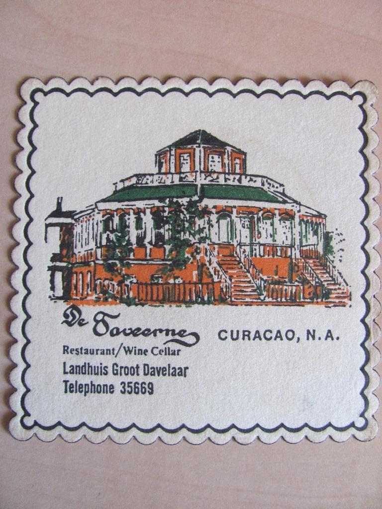 Curacao, Landgoed Groot Davelaar, Verzamelen, Ophalen of Verzenden, Viltje(s), Overige merken