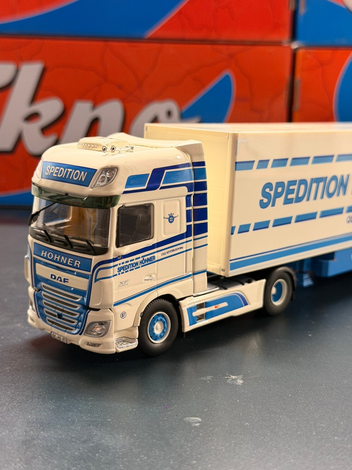 Tekno DAF XF Spedition Höhner, Ophalen of Verzenden, Zo goed als nieuw, Bus of Vrachtwagen, Tekno