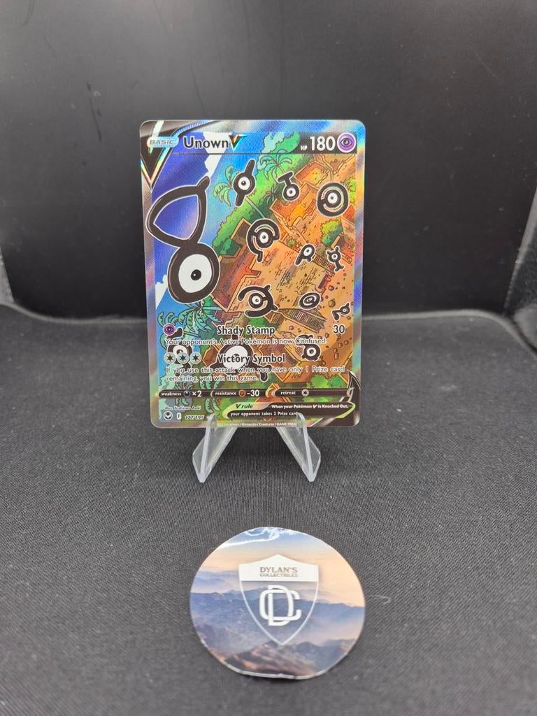 Unown V - Silver Tempest - 177/195, Ophalen of Verzenden, Nieuw