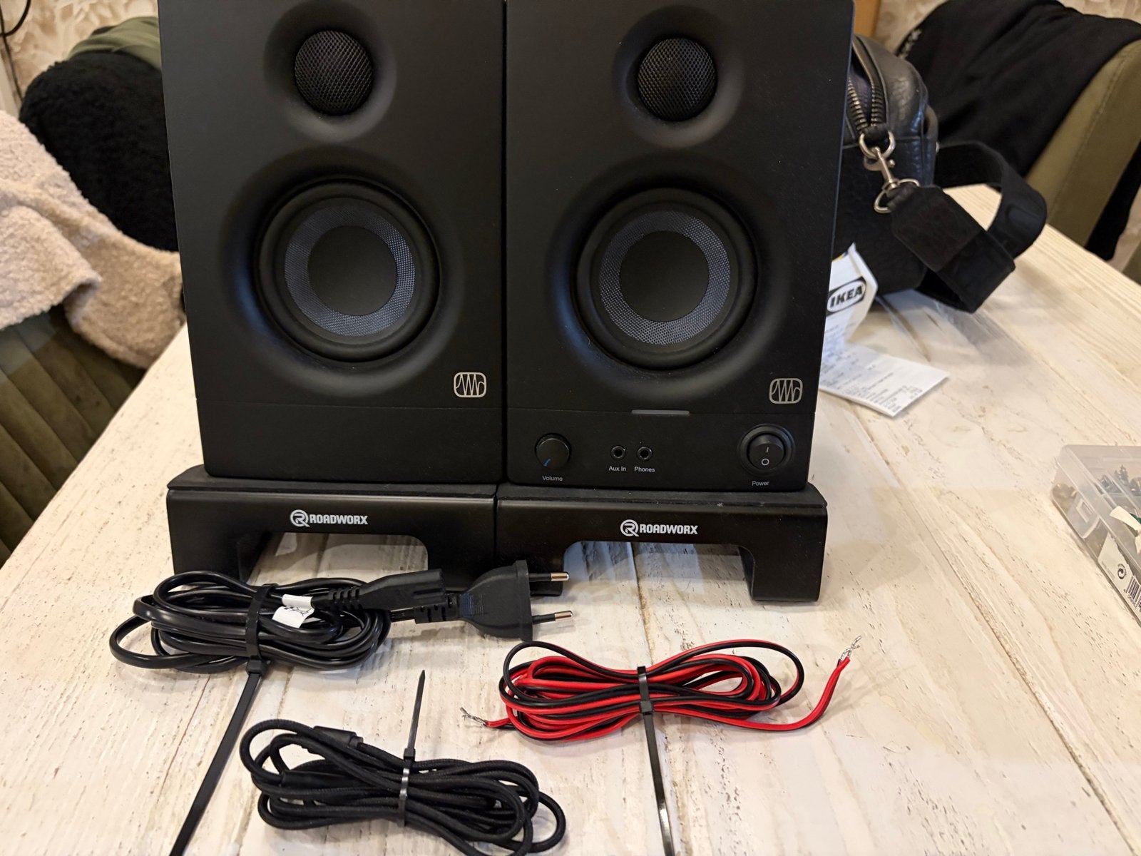 Presonus Eris 3.5 Gen 2 Studiomonitoren met stands
