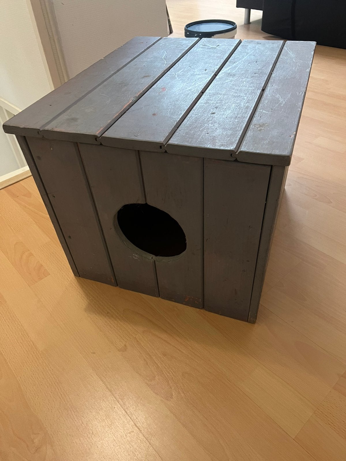 Kattenbak ombouw gratis, Dieren en Toebehoren, Kattenmanden, Gebruikt, Ophalen of Verzenden, ., .