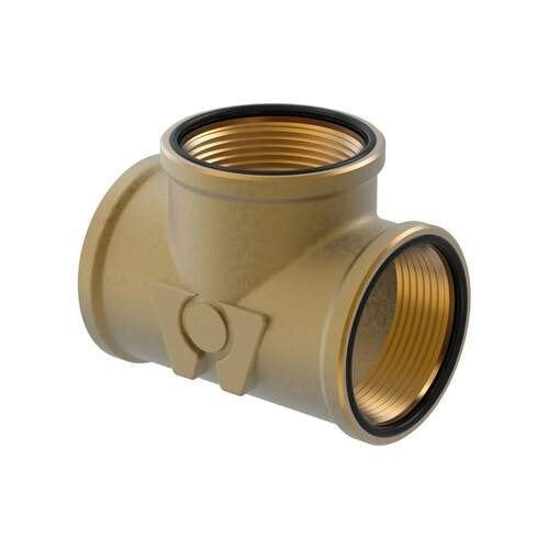 Uponor Wipex t-stuk G2" x G2" x G2", binnendraad, Ophalen of Verzenden, Nieuw