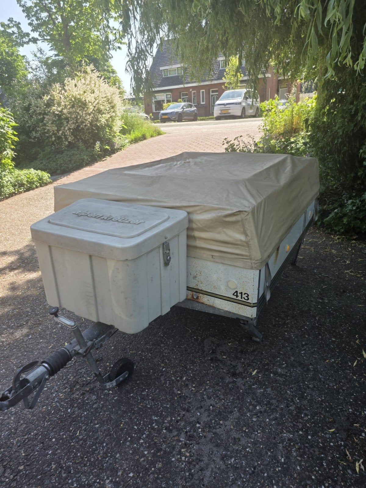 Alpenkreuzer bagage wagen., Auto diversen, Aanhangers en Bagagewagens, Ophalen, Gebruikt