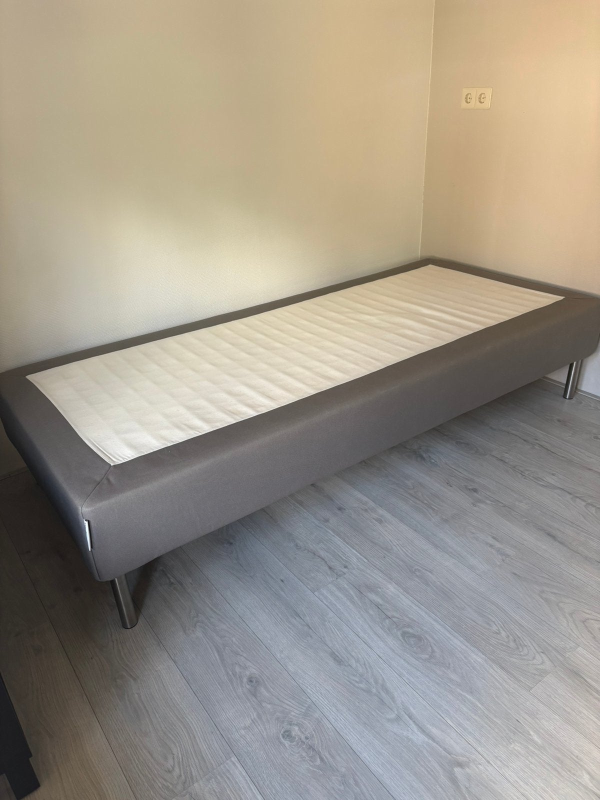 Boxspring Ikea 90x200 cm, Ophalen, Gebruikt, 90 cm, Eenpersoons