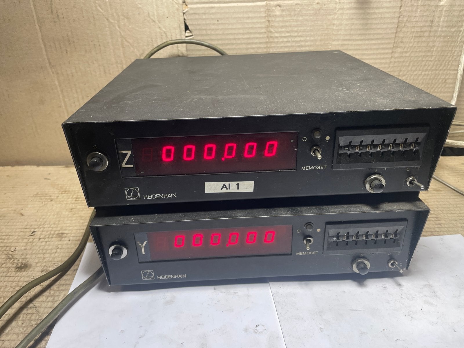 Heidenhain Impulsauswertung AI 1 - Z en Y-as displays, Ophalen, Gebruikt