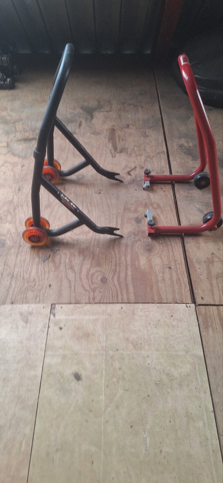 Paddock stand voor en achter motorfiets, Ophalen of Verzenden