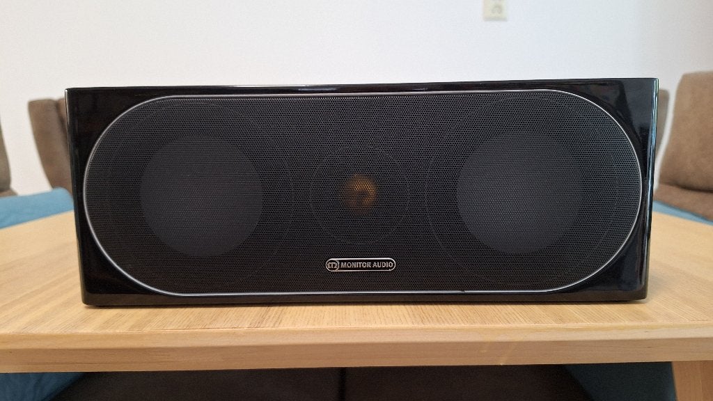 4 Jaar Garantie: Centerspeaker Monitor Audio Radius 200, Ophalen, Zo goed als nieuw, 60 tot 120 watt, Monitor Audio