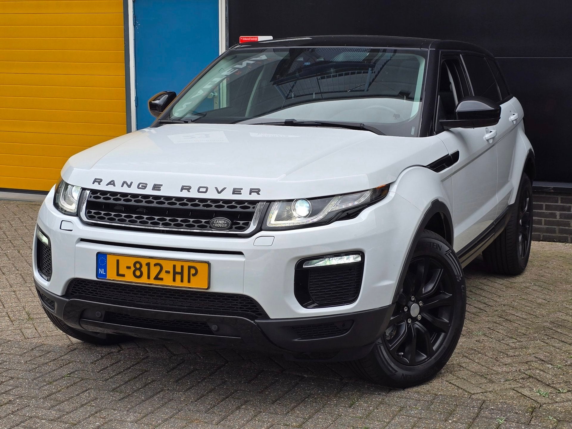 Land Rover Range Rover Evoque 2.0 Si4 SE Dynamic / Aut / Cam, Wit, Leder, Bedrijf, Vierwielaandrijving